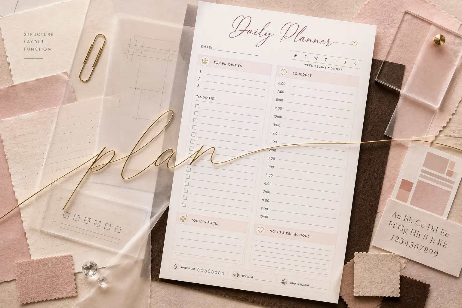 Planner Insert Creator — The Page Study